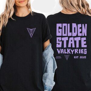 The Wild Collective Eclipse Black Golden State Valkyries 2025 Unisex T-Shirt 141